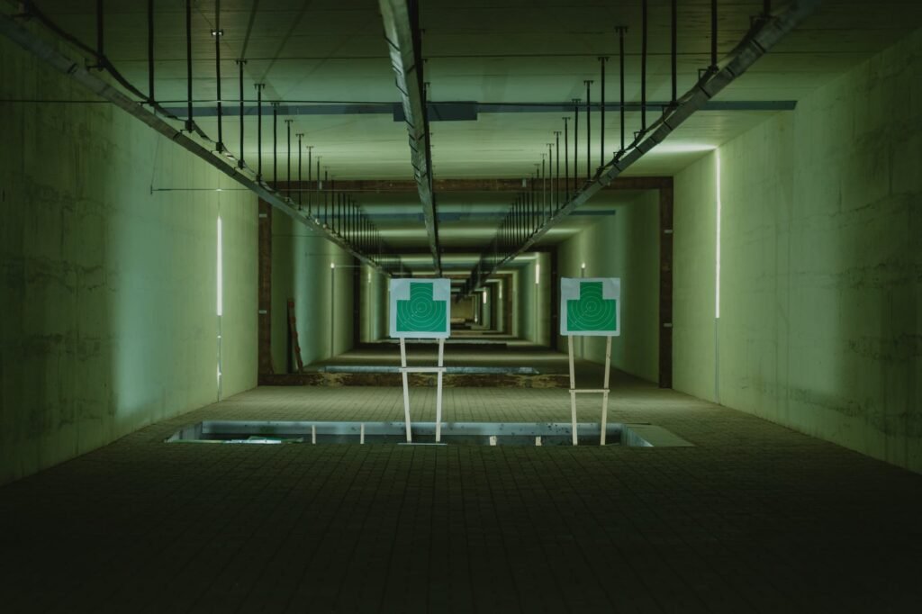 light dark building wall