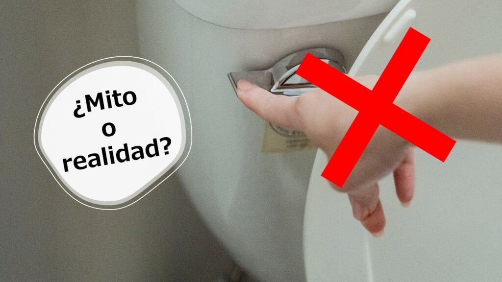 Prohibido tirar de la cisterna