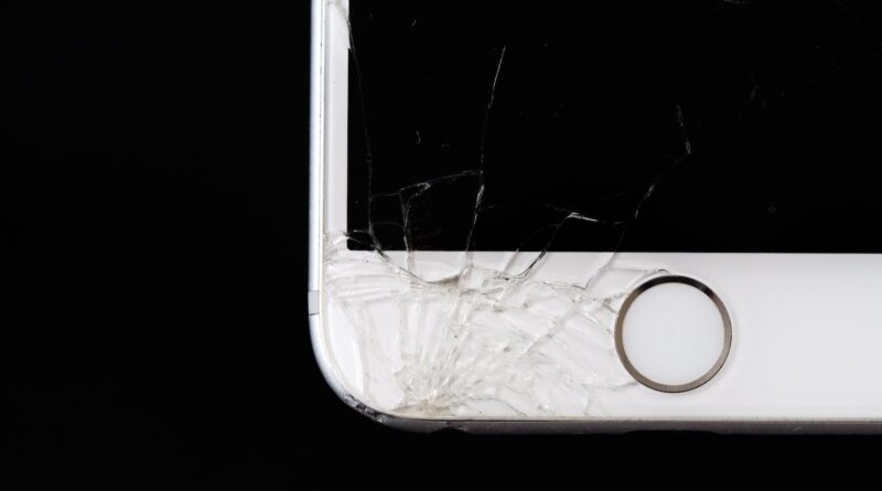 close up photo of iphone tempered glass